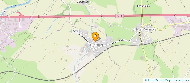 localisation de l'entreprise REVES ENCHANTES  LUPCOURT