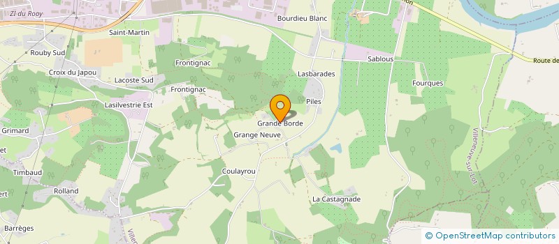 localisation de l'entreprise REVES ET PARTAGES  VILLENEUVE-SUR-LOT