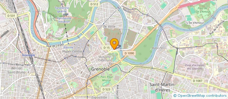 localisation de l'entreprise REVES NUMERIQUES à GRENOBLE