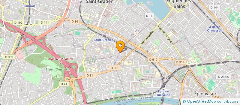 localisation de l'entreprise REVES SANS FRONTIERES  EPINAY-SUR-SEINE