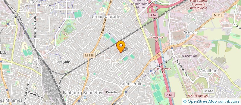 localisation de l'entreprise REVET 31 à TOULOUSE
