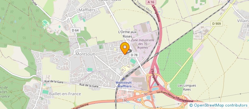 localisation de l'entreprise REVET' DESIGN  SAINT-GERMAIN-EN-LAYE