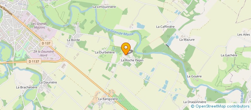 localisation de l'entreprise REVET' INNOV à MONTAIGU-VENDEE