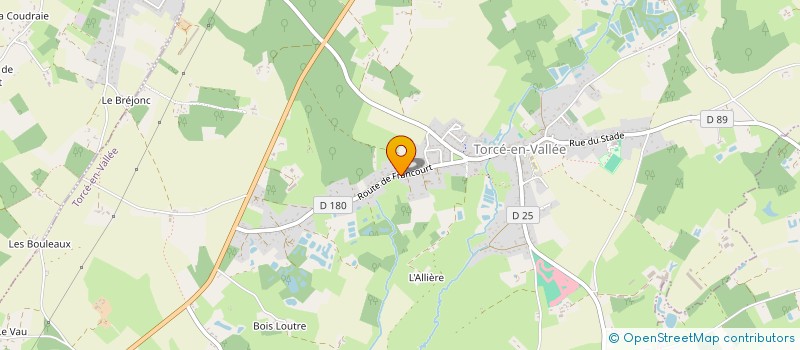 localisation de l'entreprise REVET'ISO à TORCE-EN-VALLEE
