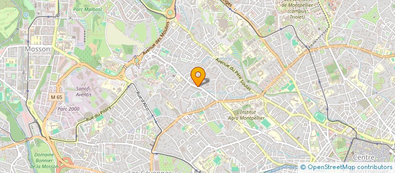localisation de l'entreprise REVET-RENOV à MONTPELLIER