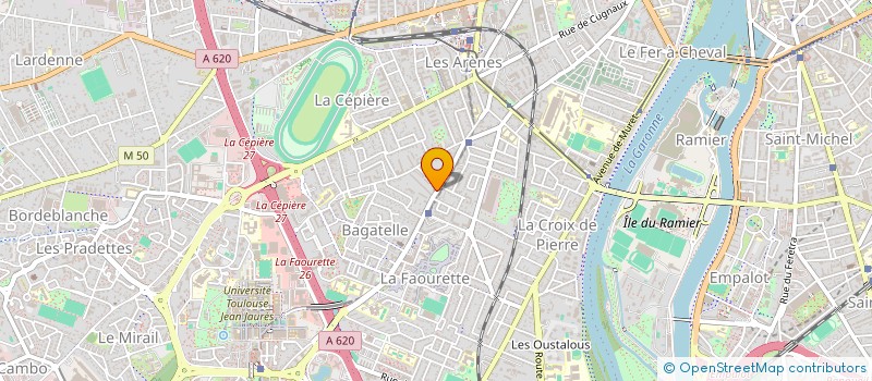 localisation de l'entreprise REVET SOL 31 à TOULOUSE