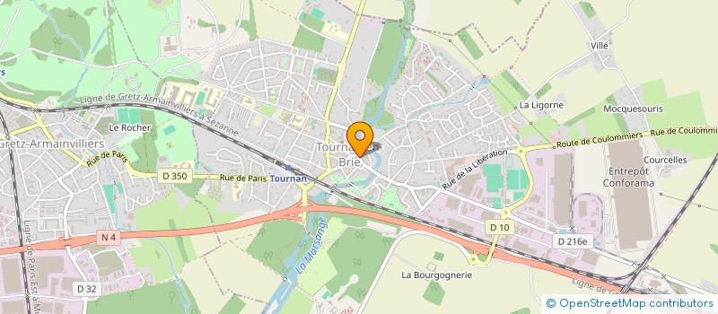localisation de l'entreprise REVETE EVOLUTION à TOURNAN-EN-BRIE