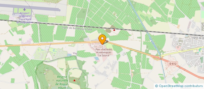 localisation de l'entreprise REVETEMENT DU SUD à VIAS