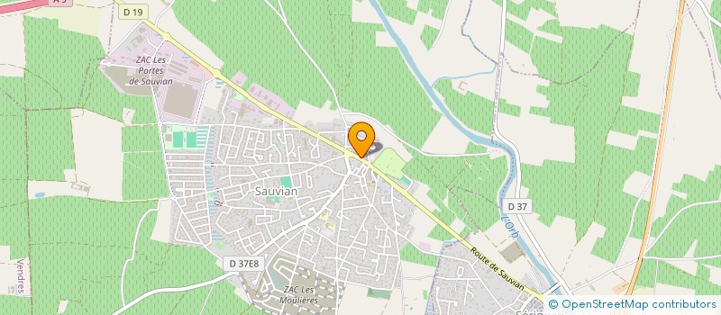 localisation de l'entreprise REVETEMENT EN RESINE ETANCHEITE à SAUVIAN