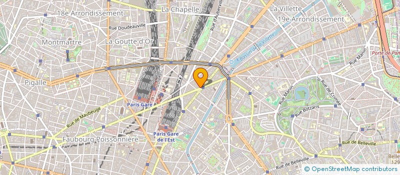 localisation de l'entreprise REVETEMENT ET TRAVAUX DE RENOVATION  PARIS