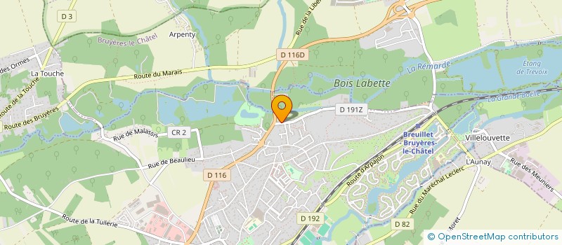 localisation de l'entreprise REVETEMENT MARBRE RECONSTITUE R2M à BREUILLET