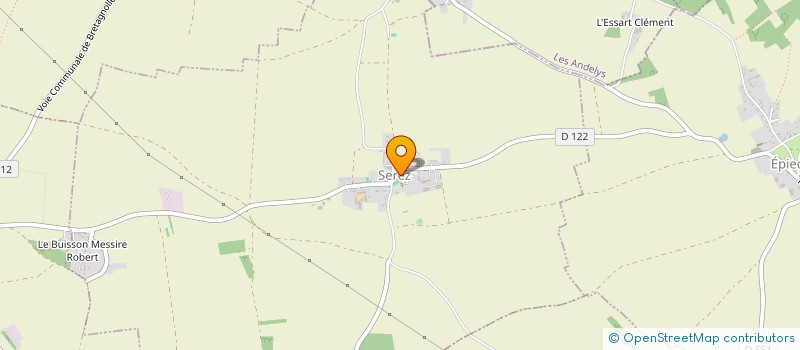 localisation de l'entreprise REVETEMENT SOLS RACINE - RSR  SEREZ