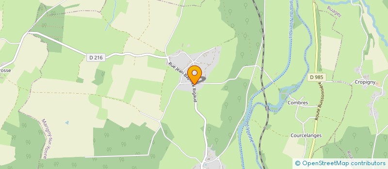 localisation de l'entreprise REVETEMENTS NIVERNAIS à MARIGNY-SUR-YONNE