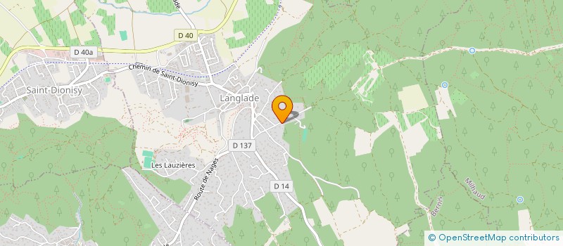 localisation de l'entreprise REVETEMENTS SOLS MURS à LANGLADE
