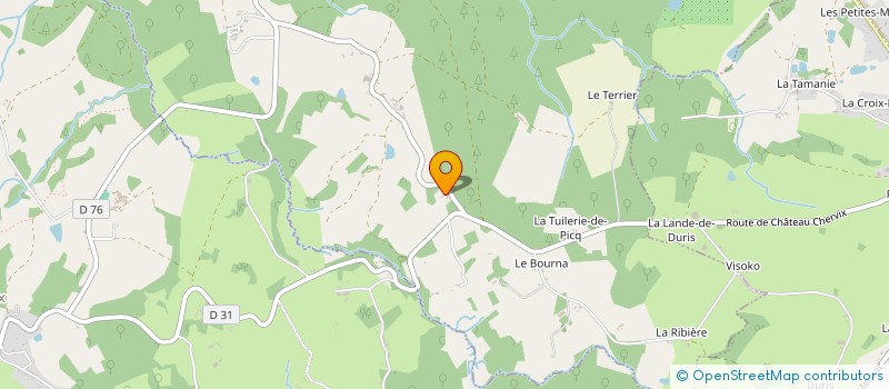 localisation de l'entreprise REVETEMENTS SPECIAUX D'ETANCHEITE S.A.S. à SAINT-HILAIRE-BONNEVAL