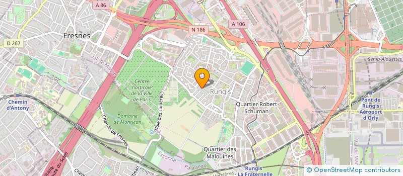 localisation de l'entreprise REVETEMENTS TEXTILES DESIGN  RUNGIS