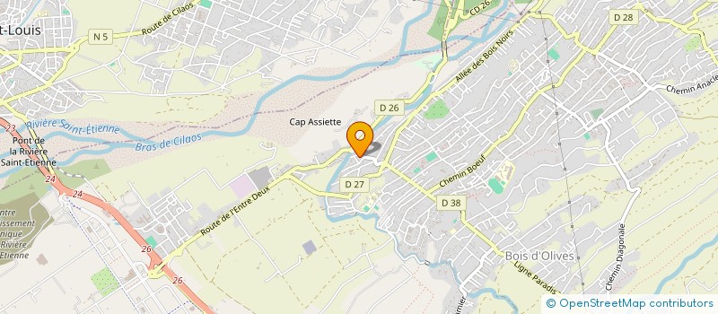 localisation de l'entreprise REVETIR à SAINT-PIERRE
