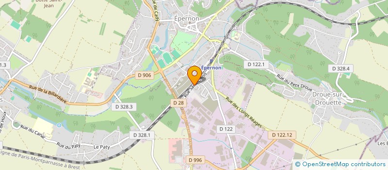 localisation de l'entreprise REVETO STONE à EPERNON