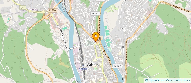 localisation de l'entreprise REVETPOSE PROVET  CAHORS