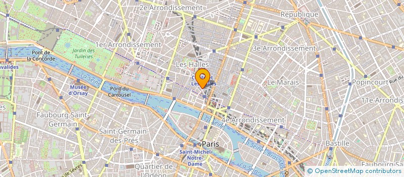 localisation de l'entreprise REVEUR  PARIS