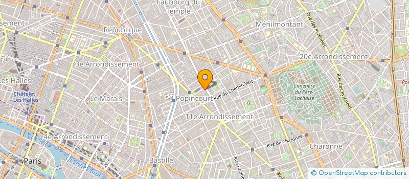 localisation de l'entreprise REVEUR & COMPAGNIE  PARIS