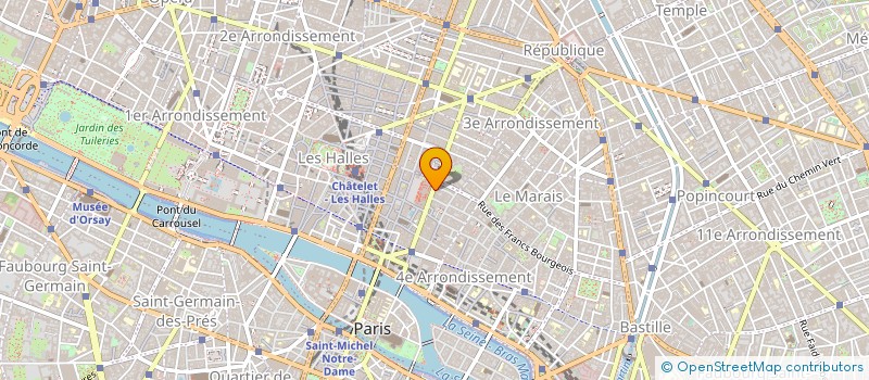 localisation de l'entreprise REVEVOL FRANCE à PARIS