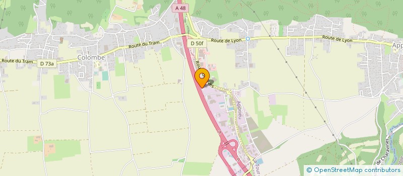 localisation de l'entreprise REVEX à COLOMBE