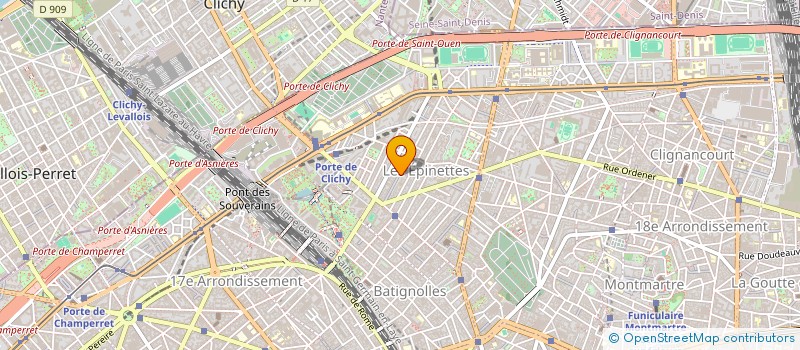 localisation de l'entreprise REVEYED à PARIS