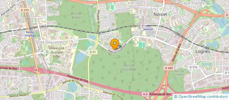 localisation de l'entreprise REVEZ ELEC à CHAMPS-SUR-MARNE