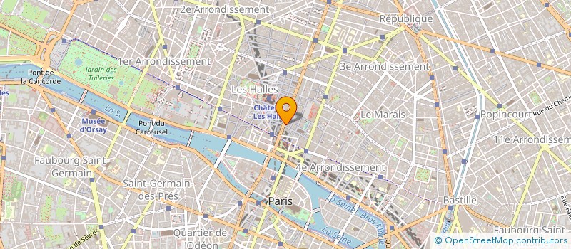 localisation de l'entreprise REVEZ VOYAGES  PARIS