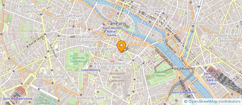 localisation de l'entreprise REVI à PARIS