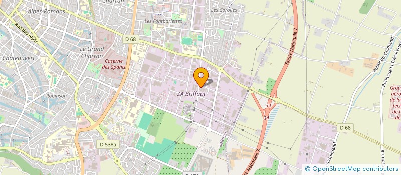 localisation de l'entreprise REVI-CONSEIL  VALENCE