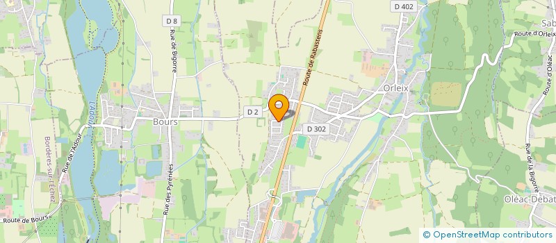 localisation de l'entreprise REVIA  ORLEIX