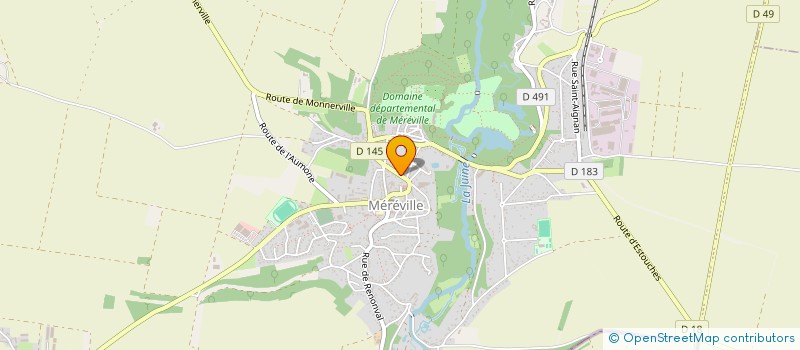 localisation de l'entreprise REVIA  LE MEREVILLOIS