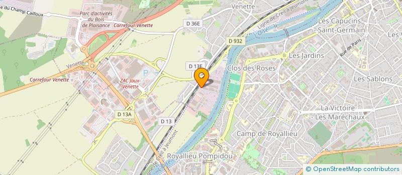 localisation de l'entreprise REVIATECH  VENETTE