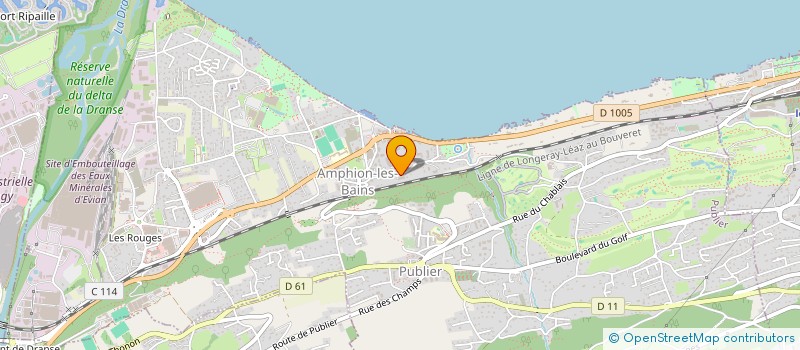 localisation de l'entreprise REVIGA  PUBLIER