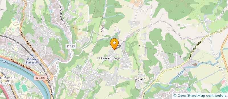 localisation de l'entreprise REVIGORA  VIENNE