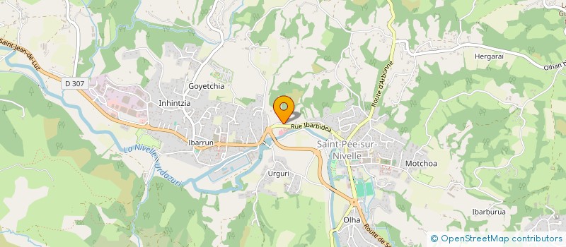 localisation de l'entreprise REVIHA à SAINT-PEE-SUR-NIVELLE