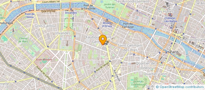 localisation de l'entreprise REVIL à PARIS