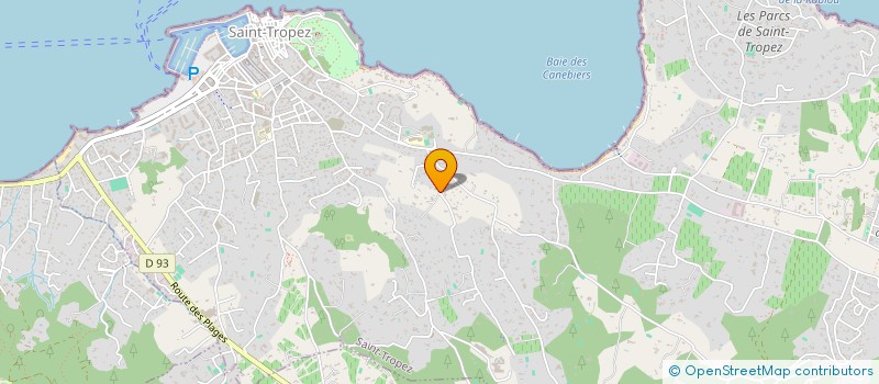 localisation de l'entreprise REVILLON JOHAN  SAINT-TROPEZ