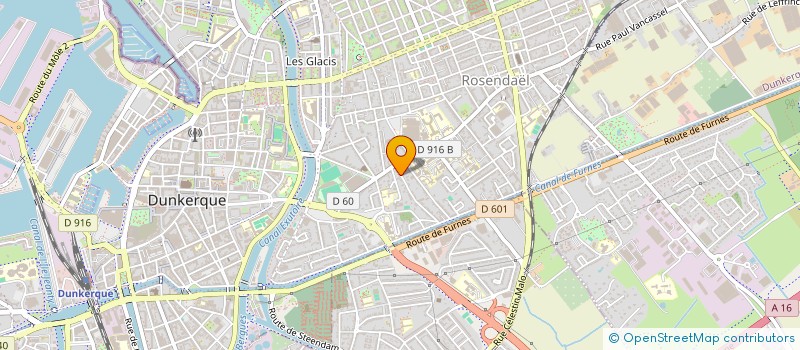 localisation de l'entreprise REVIMAD à DUNKERQUE