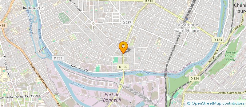 localisation de l'entreprise REVIMMOB à SAINT-MAUR-DES-FOSSES