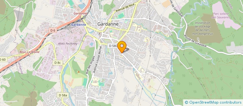 localisation de l'entreprise REVIMO  GARDANNE