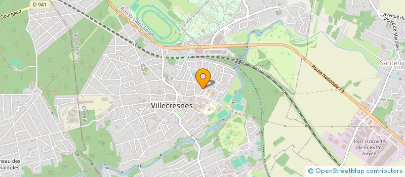 localisation de l'entreprise REVIMOLOC  VILLECRESNES