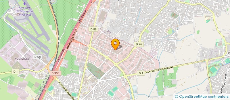 localisation de l'entreprise REVIMPORT  PERPIGNAN