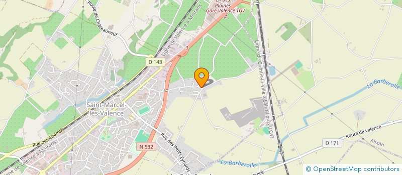 localisation de l'entreprise REVINEW  VALENCE