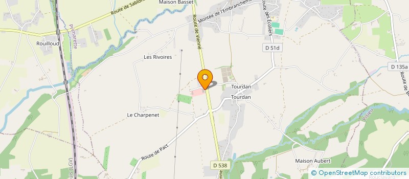 localisation de l'entreprise REVISPA à REVEL-TOURDAN