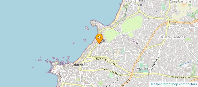 localisation de l'entreprise REVISTA à BIARRITZ
