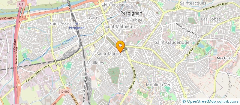 localisation de l'entreprise REVITAE à PERPIGNAN
