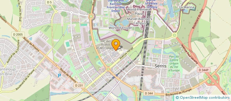 localisation de l'entreprise REVIVAL  CHESSY